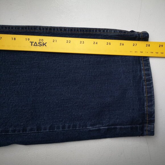 Levi's 505 Men's Size 40/30 Medium Wash Straight Leg Blue Jeans - Picture 14 of 16